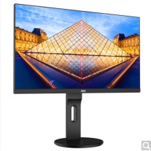 AOC Q2790PQ 27英寸 2K IPS广视角 112%NTSC广色域 商用办公 节能 低蓝光不闪 旋转升降液晶显示器