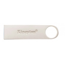 金士顿（Kingston）64GB USB3.0 U盘 银色 金属外壳 高速读写