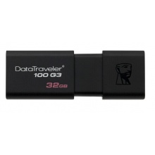 金士顿（Kingston）32GB USB3.0 U盘  黑色 滑盖设计 时尚便利 